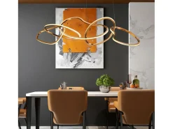 Candeeiro Suspenso Toolight LHJ050-CP Gold