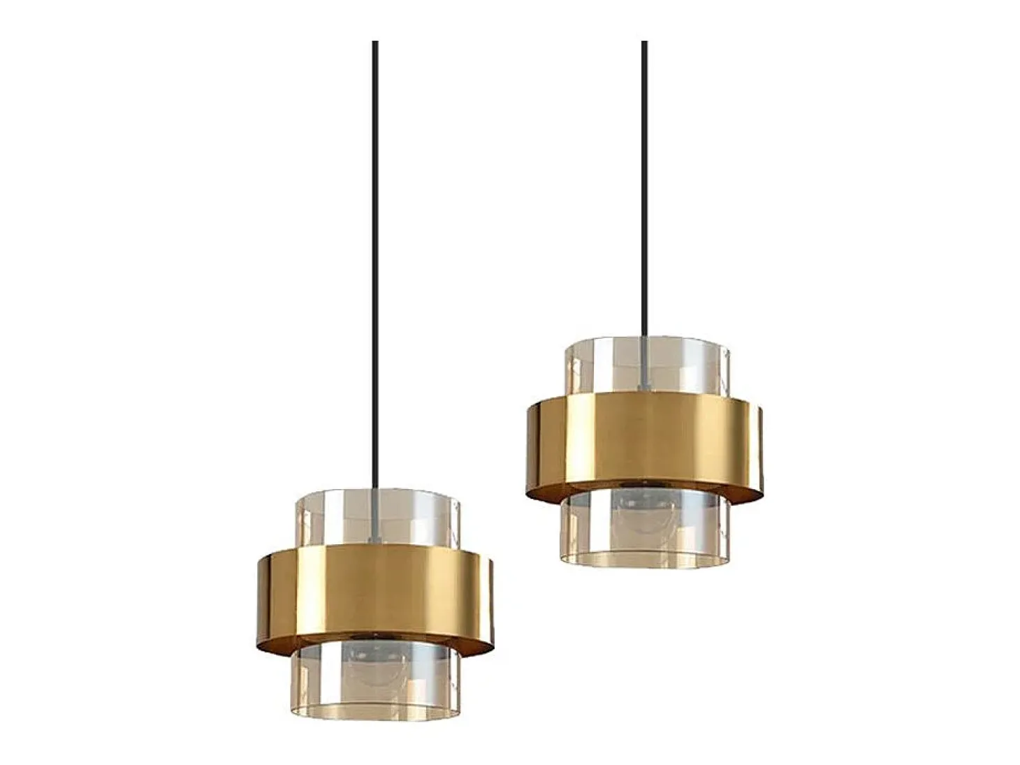 Candeeiro Suspenso Toolight App1236-1Cp Gold