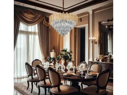 Candeeiro Suspenso Toolight G052-Cp Gold 60Cm