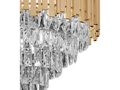 Candeeiro Suspenso Toolight G052-Cp Gold 60Cm