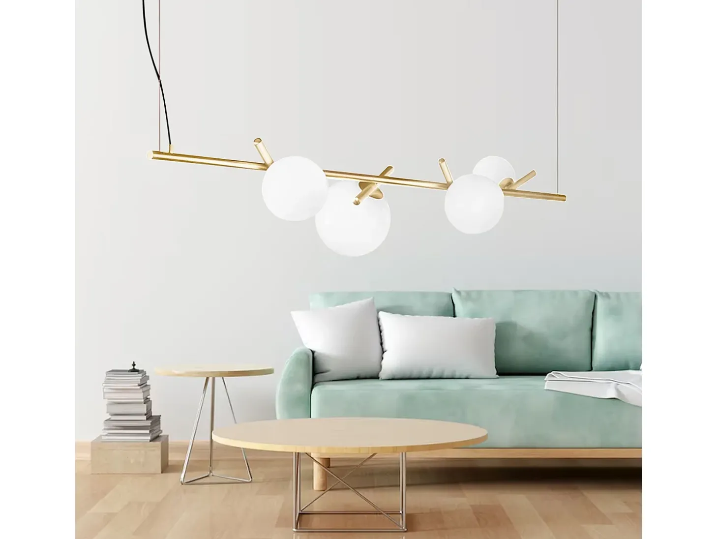 Candeeiro Suspenso Toolight App1665-4Cp Gold