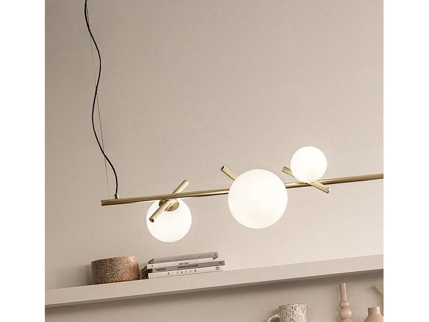 Candeeiro Suspenso Toolight App1665-4Cp Gold