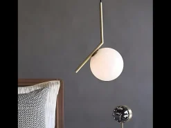 Candeeiro Suspenso Toolight G106-1W Gold White