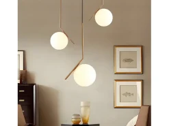 Candeeiro Suspenso Toolight G106-1W Gold White