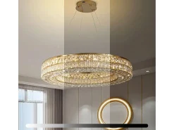 Candeeiro Suspenso Toolight LED APP1568-CP Gold