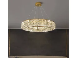 Candeeiro Suspenso Toolight LED APP1568-CP Gold