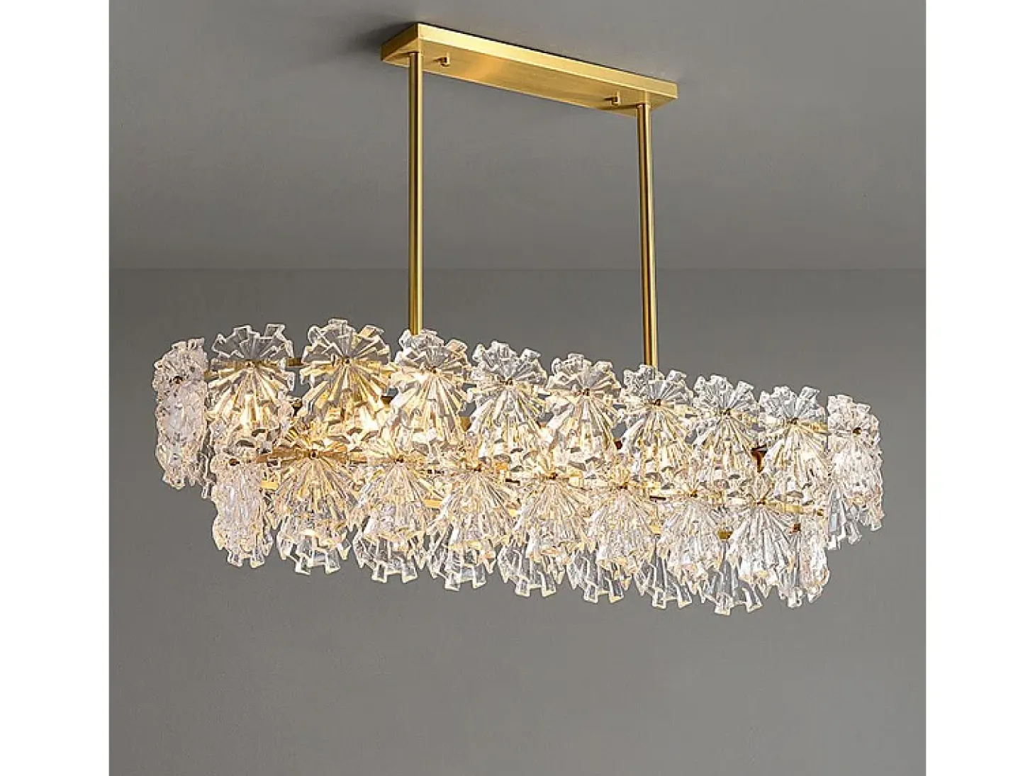 Candeeiro Suspenso Toolight App1198-4Cp Gold