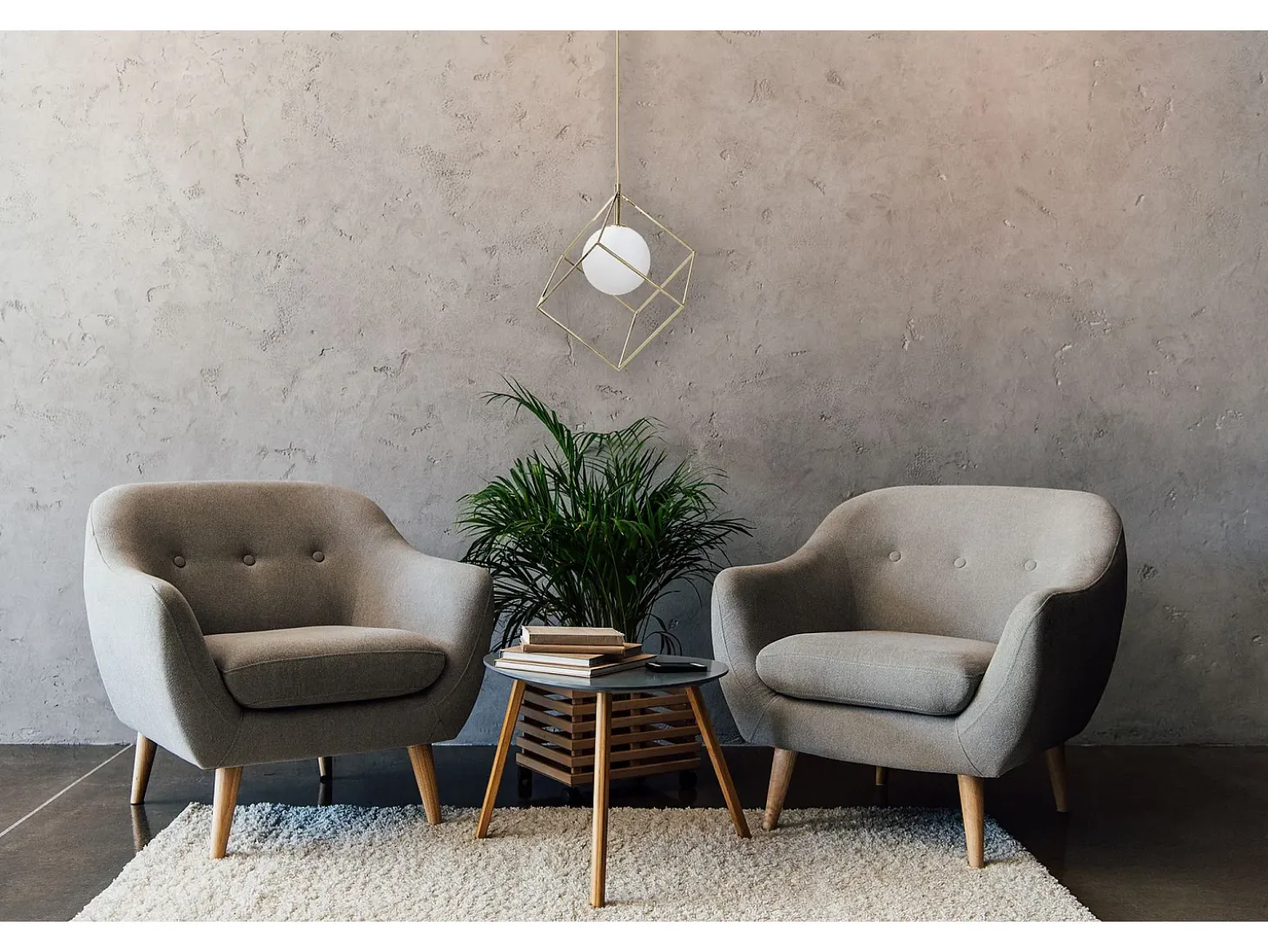 Candeeiro Suspenso Toolight App1210-1Cp Gold