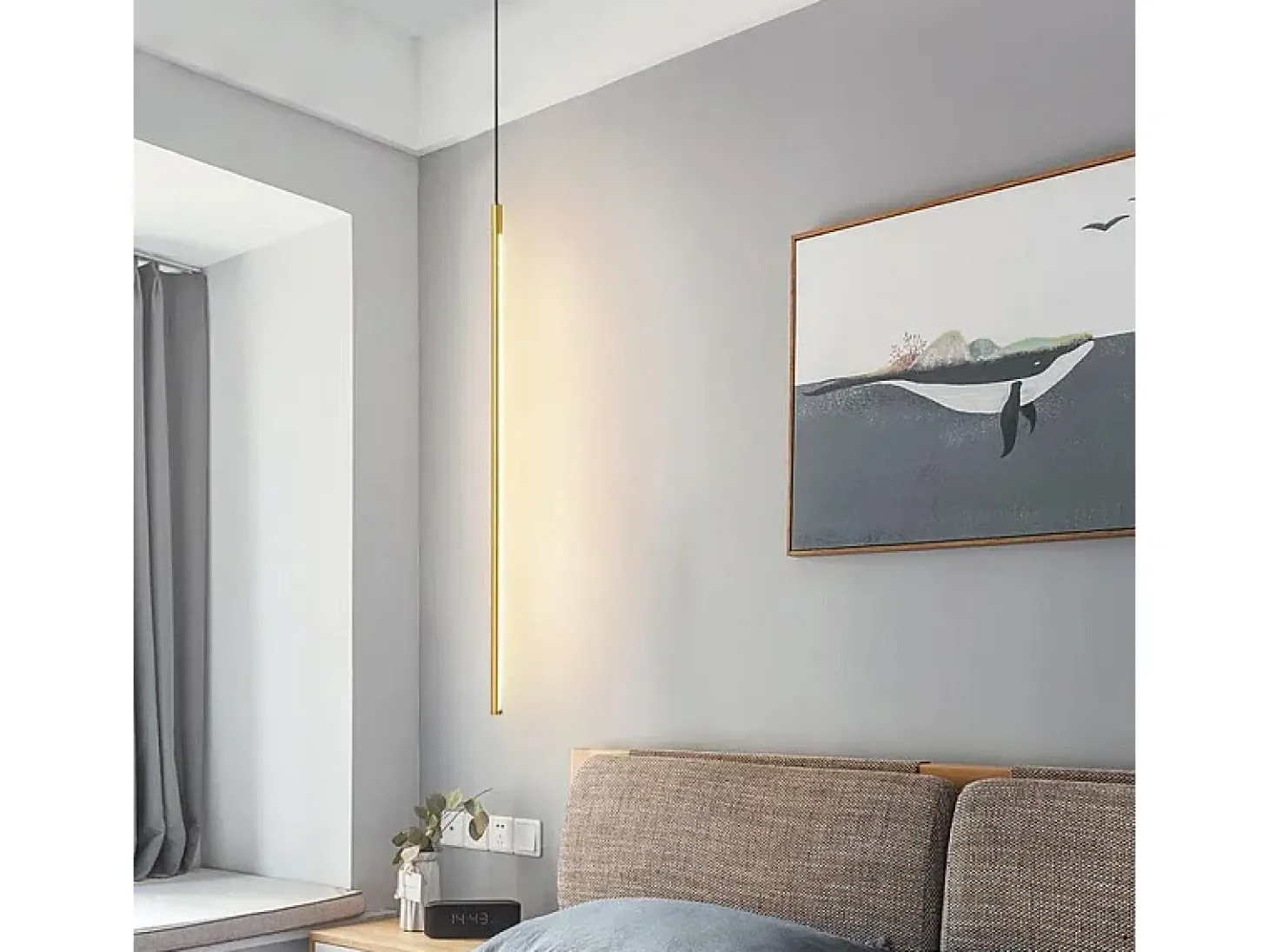 Candeeiro Suspenso Toolight Led App1414-C 100Cm Gold