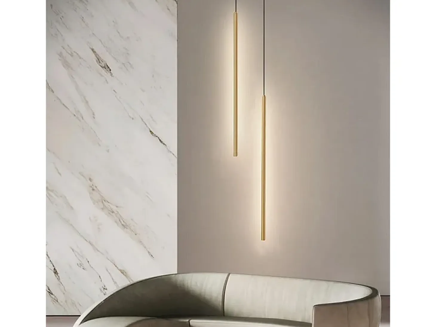 Candeeiro Suspenso Toolight Led App1414-C 100Cm Gold