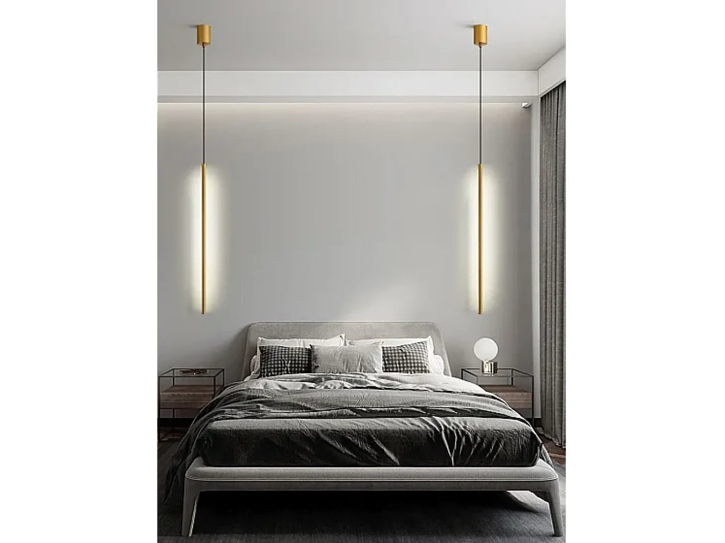 Candeeiro Suspenso Toolight Led App1414-C 100Cm Gold