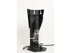 Candeeiros De Mesa Arby Industrial, Aço - 1 Lichtbronnen - L.15 X H.31 Cm - Preto