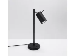 Candeeiros de mesa Briix moderno, aço - 1 fontes de luz 3000K - L.14.5 x H.43 cm - preto