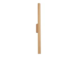 Candeeiros de parede Brill moderno, aço - 2 fontes de luz 3000K - L.2.5 x H.50 cm - dourado