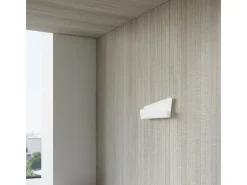 Candeeiros de parede Lumivea moderno, aço - 2 fontes de luz 4000K - L.40 x H.15 cm - branco