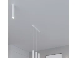 Candeeiros de parede Toris moderno, aço - 2 fontes de luz 4000K - L.6 x H.30 cm - branco