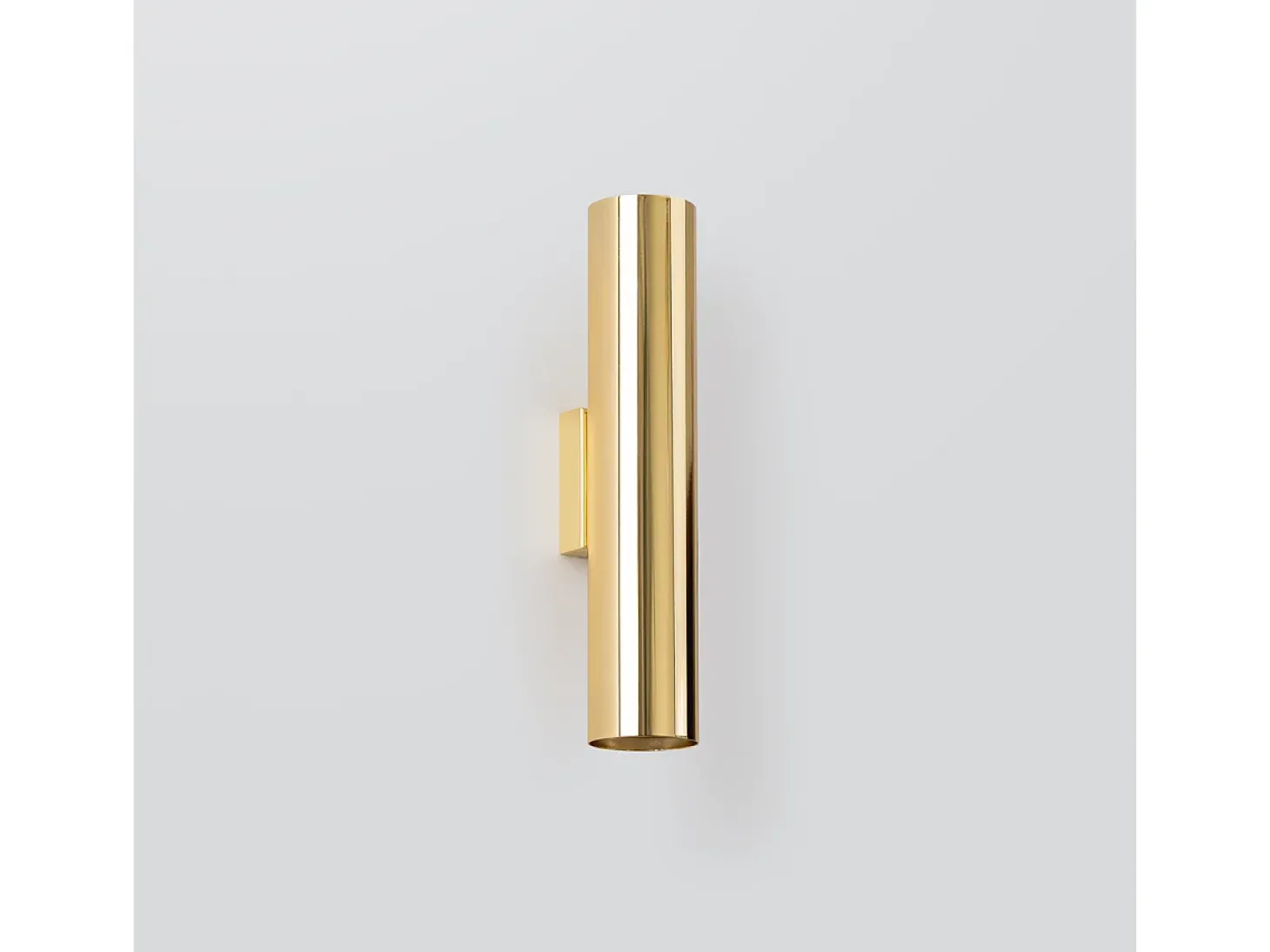Candeeiros de parede Toris moderno, aço - 2 fontes de luz 3000K - L.6 x H.30 cm - brilho dourado