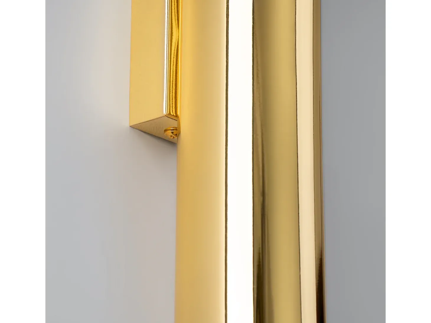 Candeeiros de parede Toris moderno, aço - 2 fontes de luz 3000K - L.6 x H.30 cm - brilho dourado