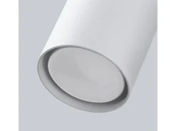 Candeeiros de parede Torim minimalista, aço - 1 fontes de luz 3000K - L.8 x H.18.5 cm - branco
