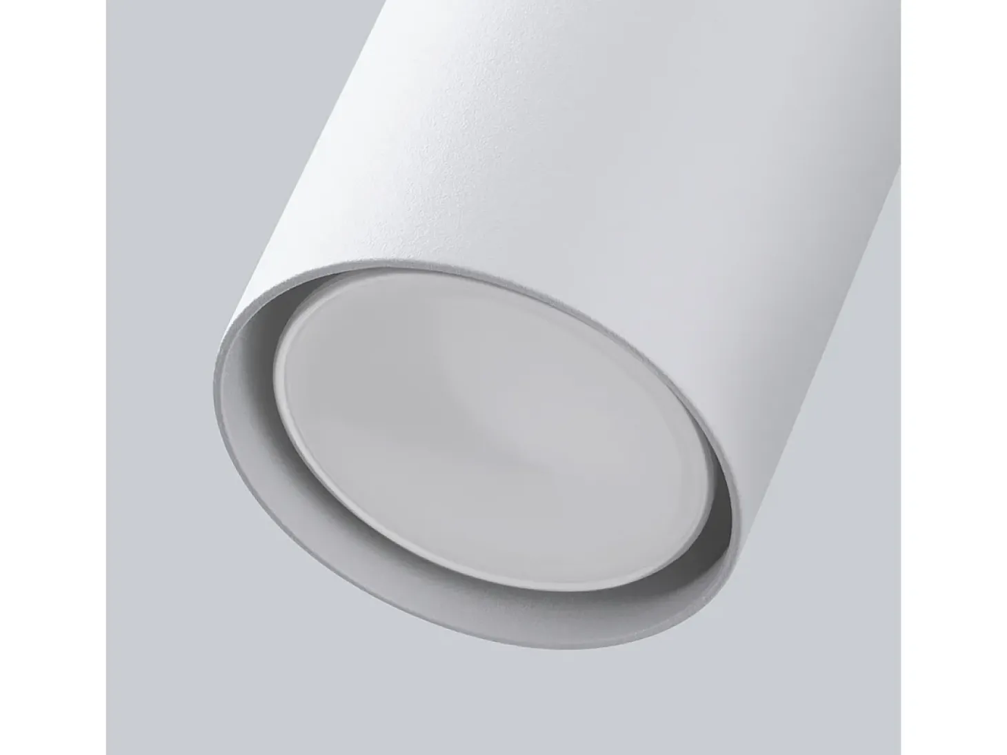 Candeeiros de parede Torim minimalista, aço - 1 fontes de luz 4000K - L.8 x H.18.5 cm - branco