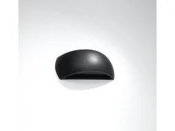 Candeeiros de parede Torow moderno, cerâmica - 1 fontes de luz 3000K - L.32 x H.14 cm - preto