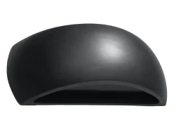 Candeeiros de parede Torow moderno, cerâmica - 1 fontes de luz 3000K - L.32 x H.14 cm - preto