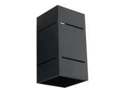 Candeeiros de parede Vivus sótão, alumínio - 1 fontes de luz 4000K - L.10 x H.20 cm - preto
