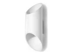 Candeeiros de parede Zitiex moderno, alumínio - 1 fontes de luz 4000K - L.10 x H.30 cm - branco