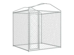 Canil externo com cobertura para cães 225 cm modelo 02_0000324