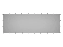 Canil externo para cães em parques 330 x 110 x 110 cm aço preto e cinza 02_0000525
