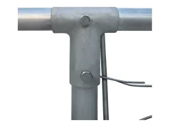 Canil externo para cães em aço galvanizado 2 x 2 x 1 m 02_0000471