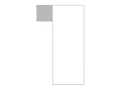 Canil externo para cães gaiola para parque de animais 13,31 m² 110 cm aço preto 02_0000494