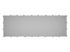 Canil externo para cães gaiola para animais parque prata 330 x 110 x 110 cm aço 02_0000270