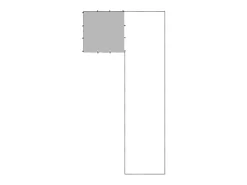 Canil externo para cães gaiola para parque de animais 6,05 m² 110 cm aço preto 02_0000548
