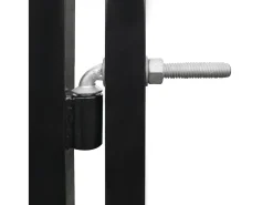 Canil/gaiola/recinto externo para animais de estimação com cobertura para cães 300 x 150 x 210 cm preto 02_0041728