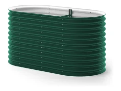Canteiro elevado verde 160x80x80