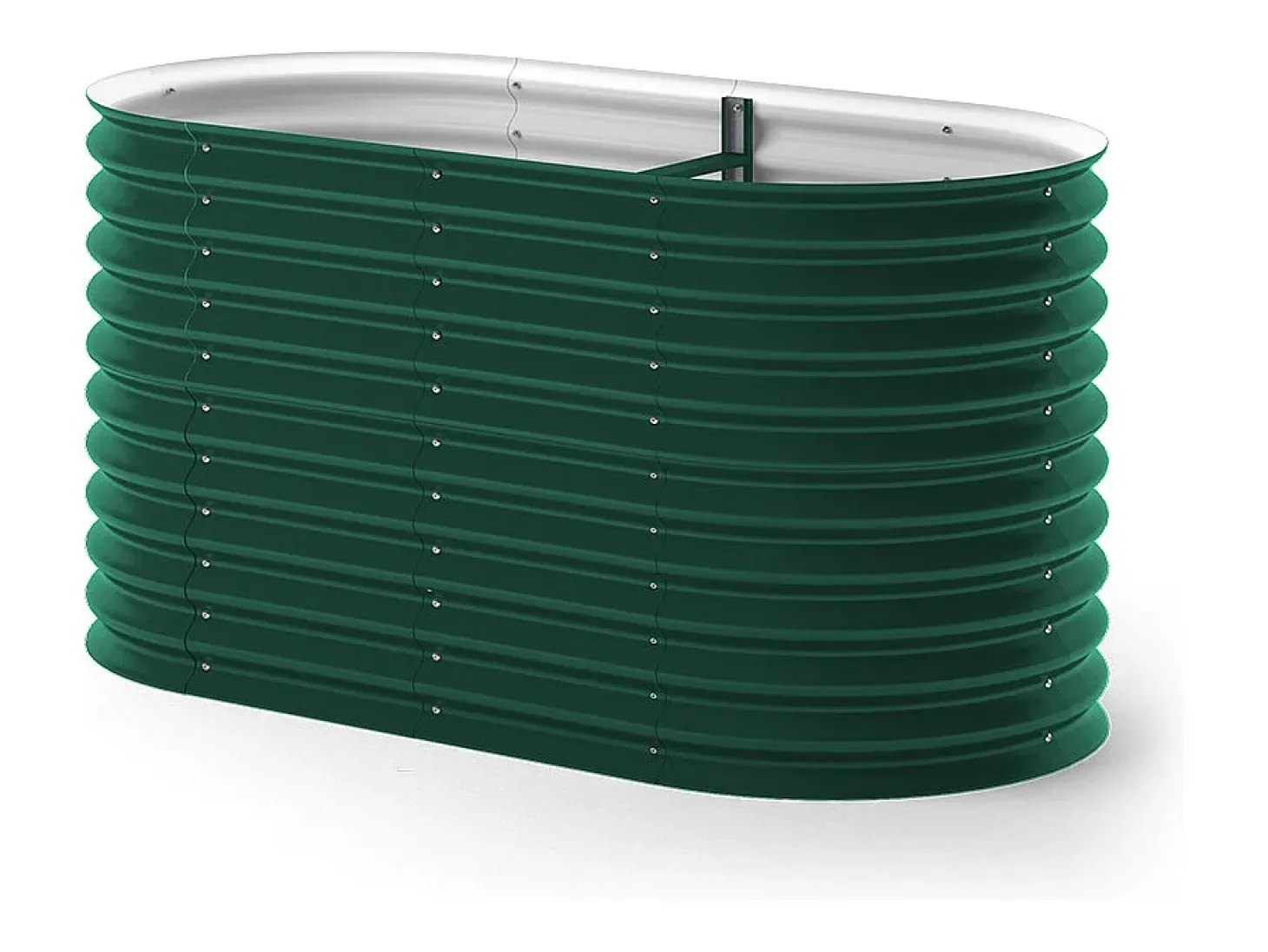 Canteiro elevado verde 160x80x80
