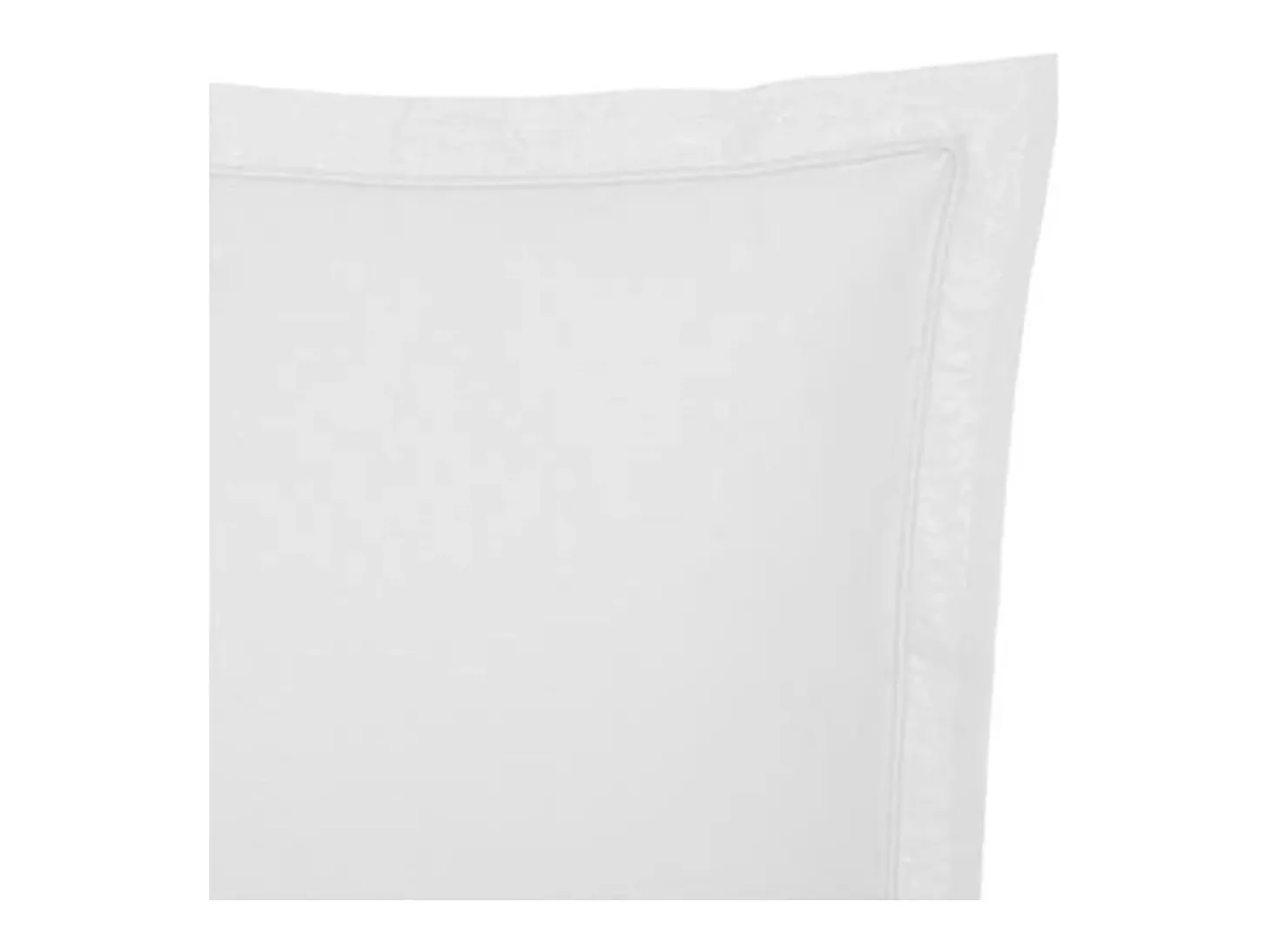 Capa de almofada algodão branco de 63x63cm