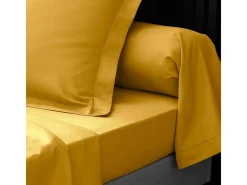 Capa de Almofada em Algodão Percal 85x185cm Curry