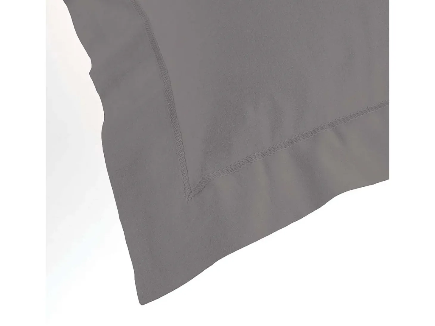 Capa de Almofada "Lina" Cinza 63x63cm 100% Algodão Oeko-Tex®