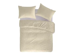 Capa de edredão 100% algodão percal orgânico Sari Foam areia