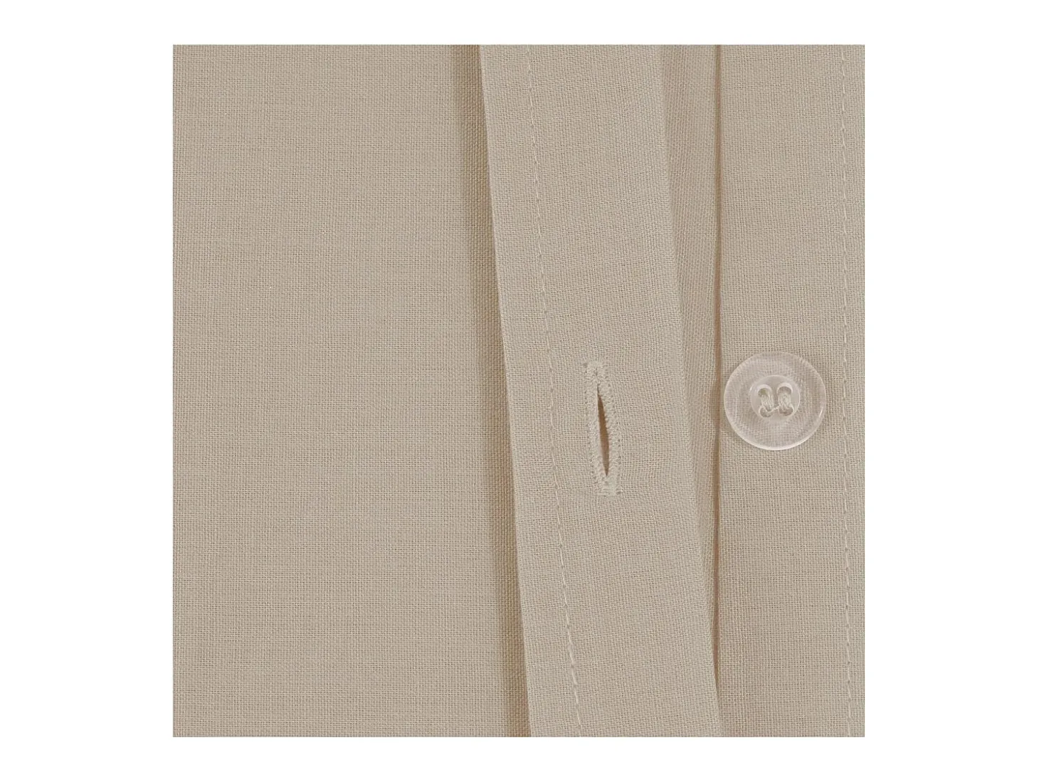 Capa de edredão algodão beige 90x190cm