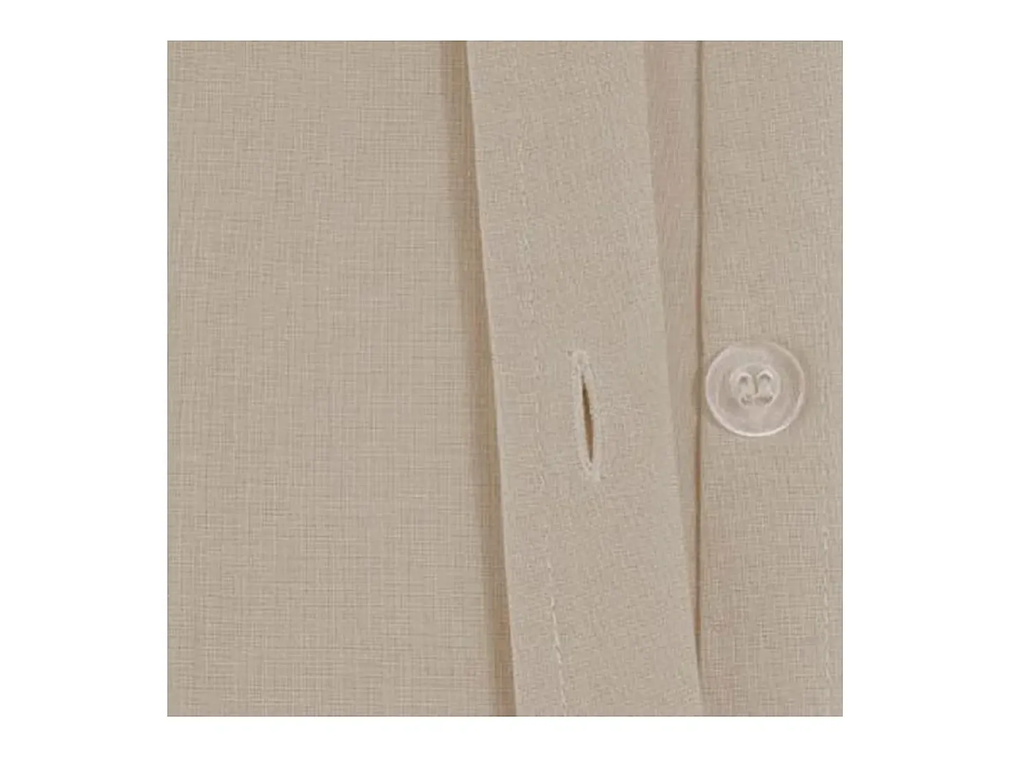 Capa de edredão algodão beige 90x190cm