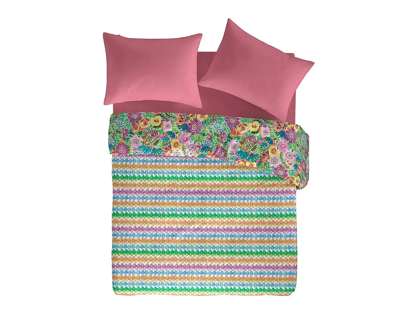 Capa de edredão Naf Naf LOLA multicolorido