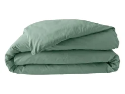 Capa de Edredão Percal 100% Algodão 220x240cm Tília Liso 78 Fios - Confortável & Certificada Oeko-Tex