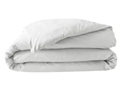 Capa de Edredão Percal 100% Algodão Branco 220x240cm - Confortável & Certificado Oeko-Tex