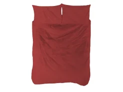 Capa de edredom Liso Coral cama 120 cm - 200x200 cm, algodão 200 fios
