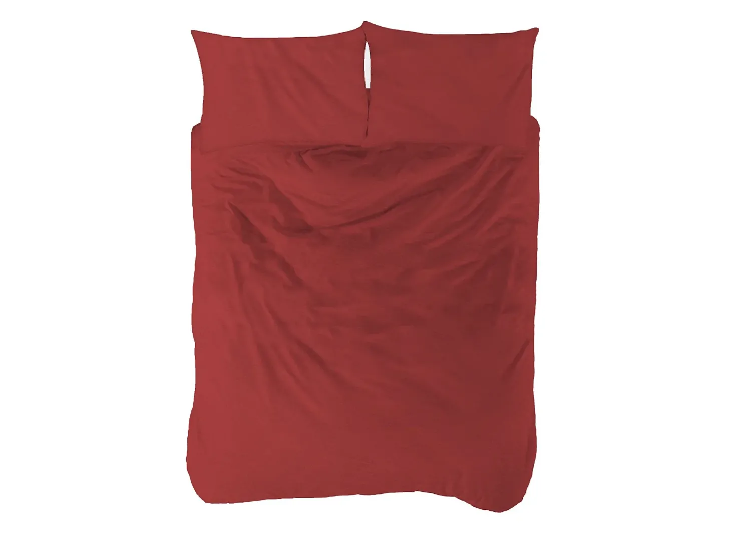 Capa de edredom Liso Coral cama 120 cm - 200x200 cm, algodão 200 fios