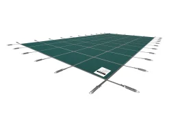 Capa de Piscina SucceBuy, Capa de Piscina de Inverno, Adequada para Piscinas Retangulares Enterradas de 488 x 975 cm, Verde