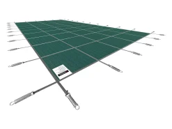 Capa de Piscina SucceBuy, Capa de Piscina de Inverno, Adequada para Piscinas Retangulares Enterradas de 488 x 975 cm, Verde